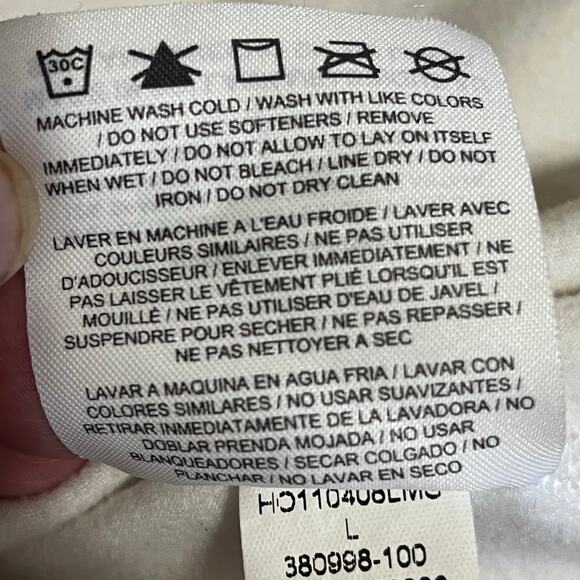 Nike white pro combat dri fit pull over - men’s size large - Picture 5 of 7